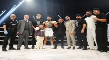 تتويج عالمي جديد يوسف عبود يفوز بدوري وولف أوف باي